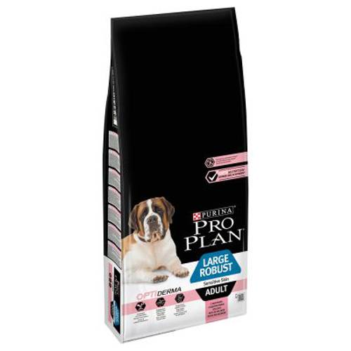 Pro Plan OptiDerma Large Robust Adult Sensitive, łosoś 14 kg - Purina Pro Plan