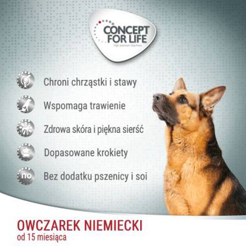Concept for Life German Shepherd Adult 12 kg - Concept For Life