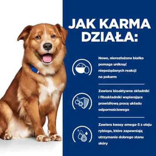 Hill’s Prescription Diet Derm Complete, ryż i jajko 5 kg - Hills Prescription Diet