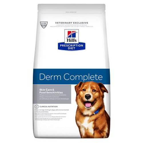 Hill’s Prescription Diet Derm Complete, ryż i jajko 5 kg - Hills Prescription Diet