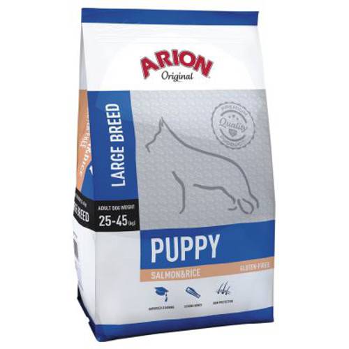 Arion Original Puppy Large Breed, łosoś i ryż 12 kg - Arion