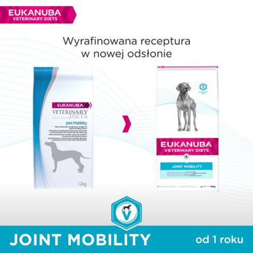 Eukanuba VETERINARY DIETS Joint Mobility 2 x 12 kg - Eukanuba Veterinary Diets