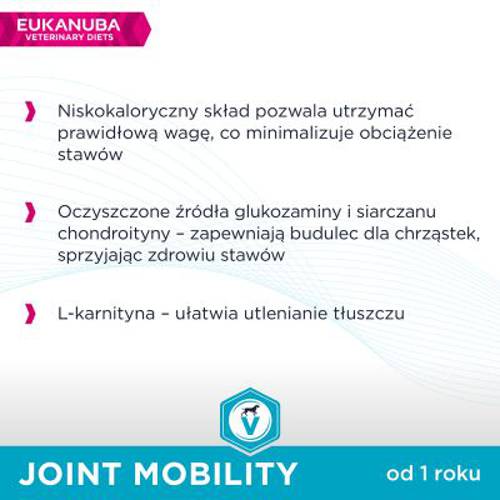 Eukanuba VETERINARY DIETS Joint Mobility 2 x 12 kg - Eukanuba Veterinary Diets