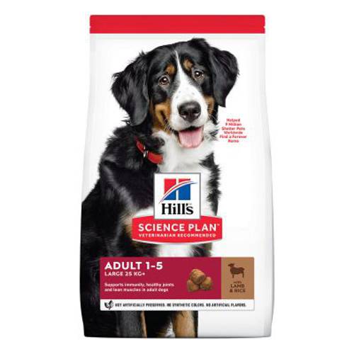Hill's Science Plan Adult 1–5 Large, z jagnięciną i ryżem 2 x 14 kg - Hills