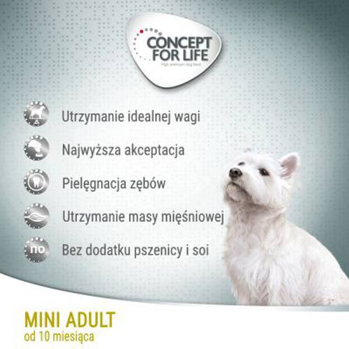 Concept for Life Mini Adult 2 x 4 kg - Concept For Life