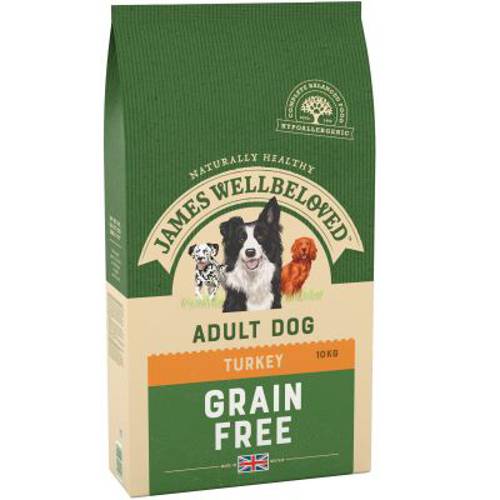 James Wellbeloved Adult, indyk i warzywa (bez zbóż) 2 x 10 kg - James Wellbeloved Karma