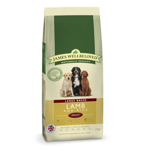James Wellbeloved Adult Large Breed, jagnięcina i ryż 15 kg - James Wellbeloved Karma
