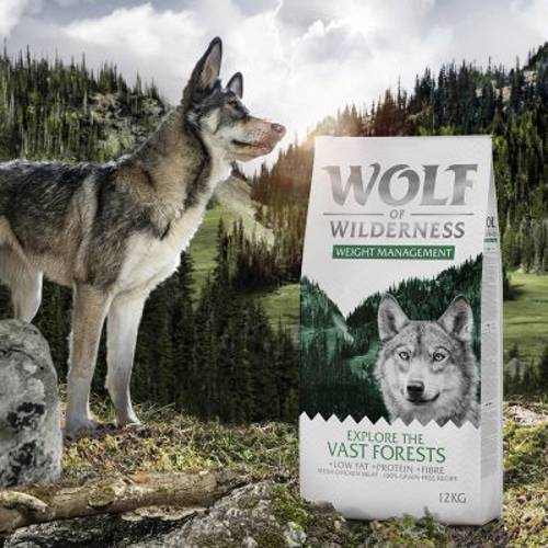 Wolf of Wilderness "Explore The Vast Forests" - Weight Management  1 kg - Wolf Of Wilderness