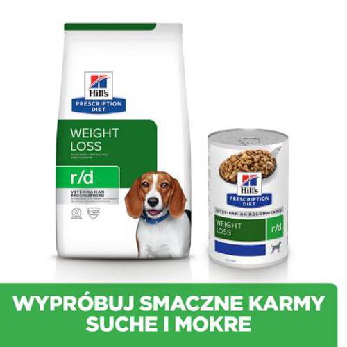Hill's Prescription Diet r/d Weight Reduction, kurczak 10 kg -