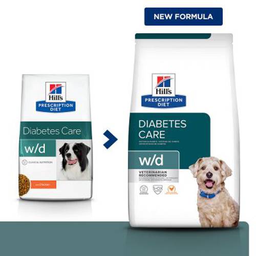 Hill's Prescription Diet w/d Diabetes Care, kurczak 2 x 10 kg - Hills Prescription Diet