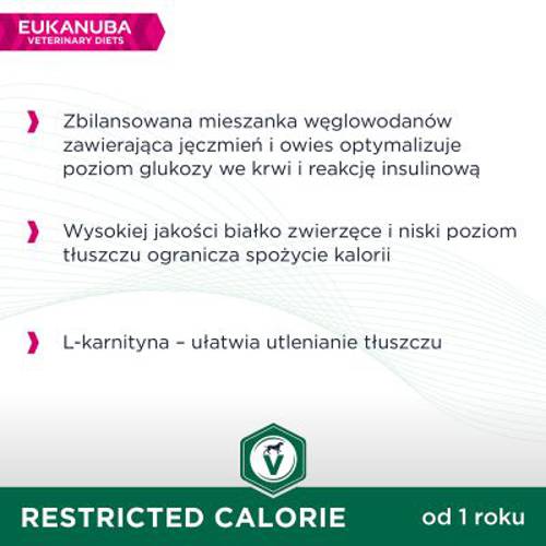 Eukanuba VETERINARY DIETS Restricted Calorie 2 x 12 kg - Eukanuba Veterinary Diets