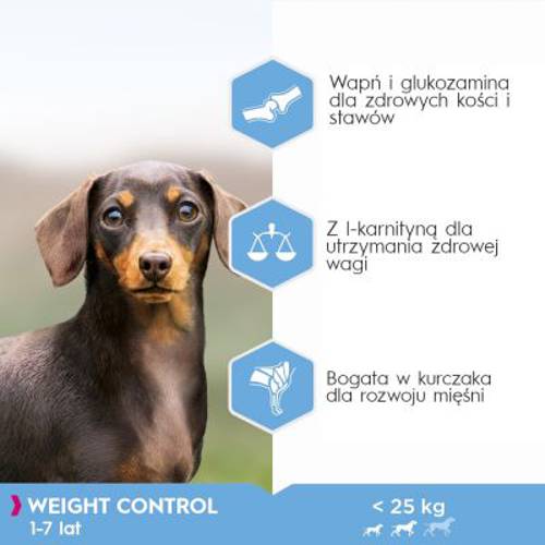 Eukanuba Daily Care Weight Control Small/Medium Adult Dog 15 kg - Eukanuba