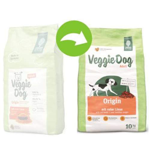 Green Petfood VeggieDog Origin 2 x 10 kg