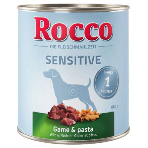 Rocco Sensitive, 6 x 800 g Indyk i ziemniaki - Rocco