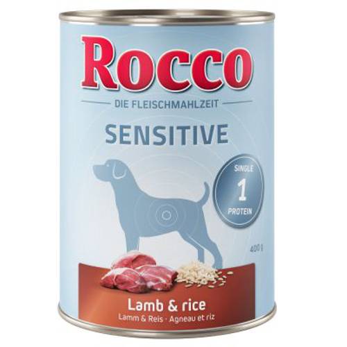 Rocco Sensitive, 6 x 400 g Kurczak z ziemniakami - Rocco