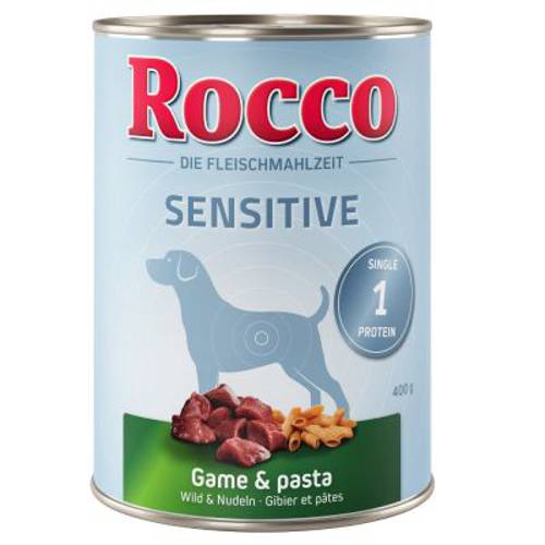 Rocco Sensitive, 6 x 400 g Kurczak z ziemniakami - Rocco