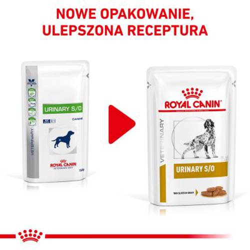 Royal Canin Veterinary Canine Urinary S/O, w saszetkach 12 x 100 g - Royalcanin Veterinary Diet
