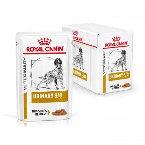 Royal Canin Veterinary Canine Urinary S/O, w saszetkach 12 x 100 g - Royalcanin Veterinary Diet