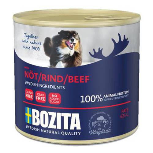 Pakiet Bozita Pate, 12 x 625 g Wołowina - Bozita