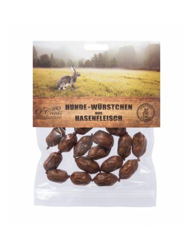O'Canis Mini Kiełbaski z Zająca 100g dobry przysmak dla psa - O'Canis