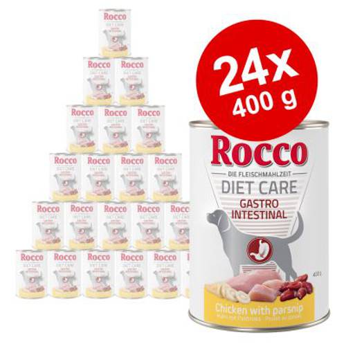 Rocco Diet Care Gastro Intestinal, kurczak z pasternakiem 12 x 400 g -