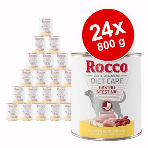 Rocco Diet Care Gastro Intestinal, kurczak z pasternakiem, 800 g 6 x 800 g -