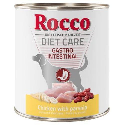 Rocco Diet Care Gastro Intestinal, kurczak z pasternakiem, 800 g 12 x 800 g - Rocco