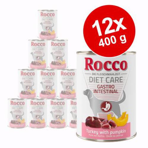 Rocco Diet Care Gastro Intestinal, indyk z dynią 12 x 400 g - Rocco