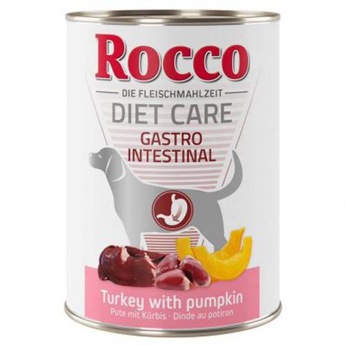 Rocco Diet Care Gastro Intestinal, indyk z dynią 12 x 400 g - Rocco