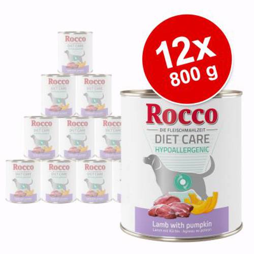 Rocco Diet Care Hypoallergen, jagnięcina, 800 g 12 x 800 g - Rocco