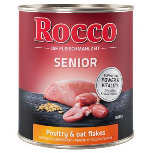 Rocco Senior, 6 x 800 g Jagnięcina z prosem - Rocco