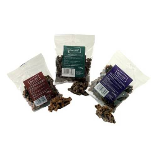 Chewies kosteczki do gryzienia (półwilgotne), 3 x 200 g Wołowina, żwacze, drób - Chewies