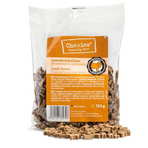 Chewies Mini kosteczki dla psa, 6 x 125 g 6 różnych smaków - Chewies