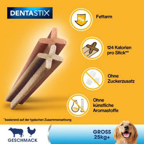 Pedigree DentaStix codzienna pielęgnacja zębów Dla małych psów (5–10 kg), 110 g, 7 szt. - Pedigree