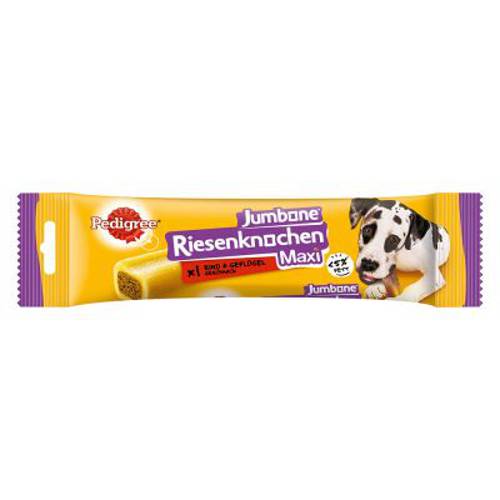 Pedigree Jumbone (Riesenknochen), z wołowiną Mini, 12 x 160 g (12 x 4 szt.) - Pedigree