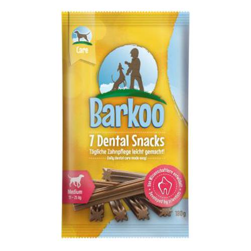 Barkoo Dental Snacks Dla średnich psów, 180 g, 7 szt. - Barkoo