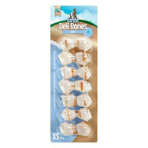 Barkoo Deli Bones Dental kości do żucia z supełkiem M, 6 x 14 cm (420 g) - Barkoo