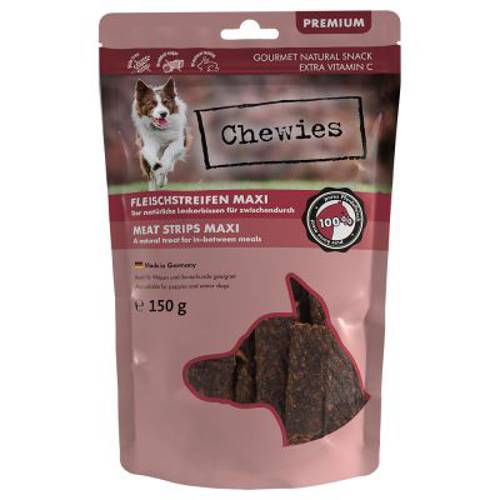 Pakiet mieszany Chewies mięsne paski 6 x 150 g - Chewies
