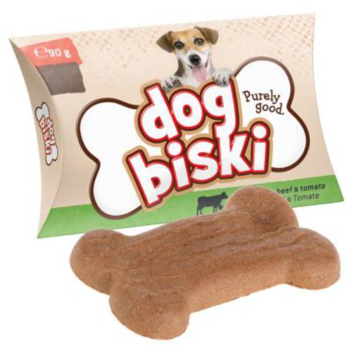 Briantos „DogBiski”, kurczak, wołowina i pomidory 1 x 90 g - Briantos