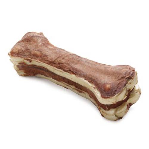 Mieszany pakiet Lukullus kości do gryzienia 2 x Kurczak, Wołowina, Łosoś (każdy 12 x 5 cm) -