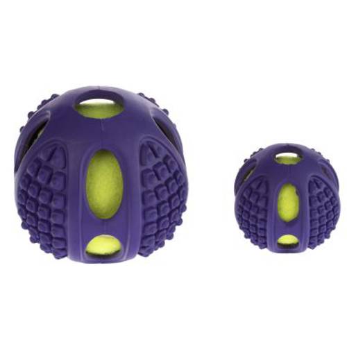 Tenisowa piłka dla psa 2 w 1 1 szt., śr. 6 cm - Zooplus