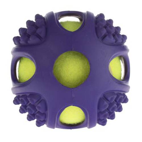 Tenisowa piłka dla psa 2 w 1 1 szt., śr. 10 cm - Zooplus