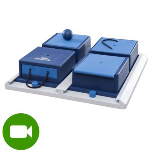 Trixie Dog Activity Poker Box zabawka dla psa Dł. x szer. x wys.: 31 x 31 x 10 cm - Trixie