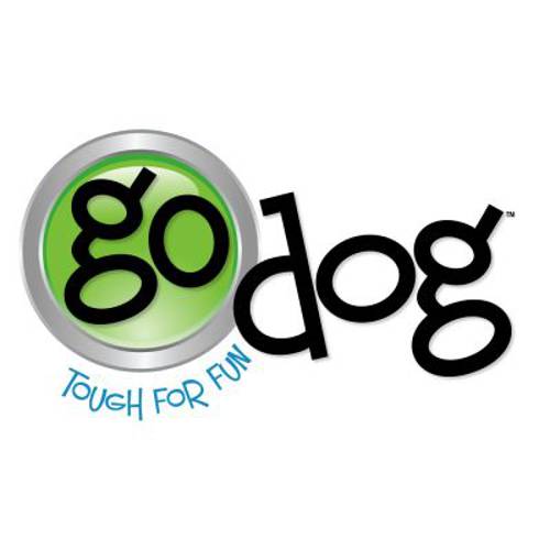 goDog® tęczowa piłka Furballz Śr. ok. 12 cm - Zooplus