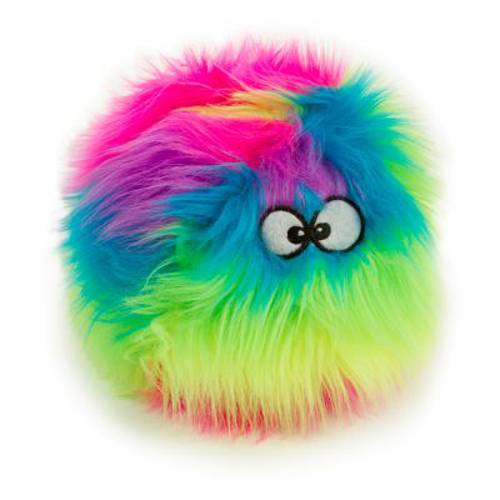 goDog® tęczowa piłka Furballz Śr. ok. 12 cm - Zooplus