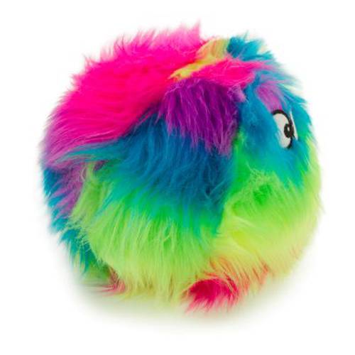 goDog® tęczowa piłka Furballz Śr. ok. 12 cm - Zooplus