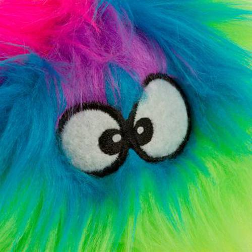 goDog® tęczowa piłka Furballz Śr. ok. 12 cm - Zooplus