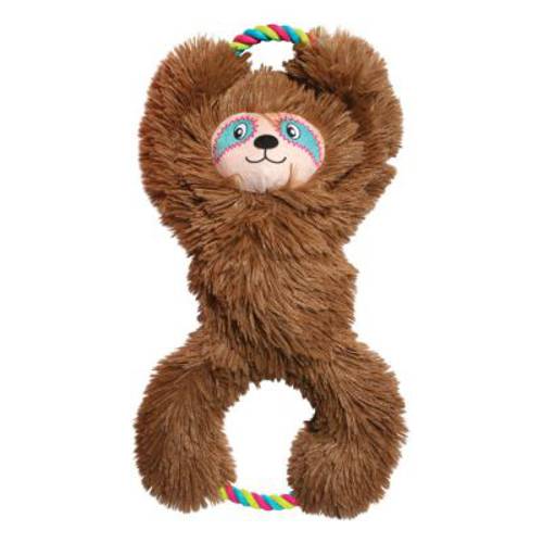 KONG Tuggz™ Leniwiec, brązowy XL: dł. x szer. x wys.: ok. 42 x 23 x 11 cm - Kong