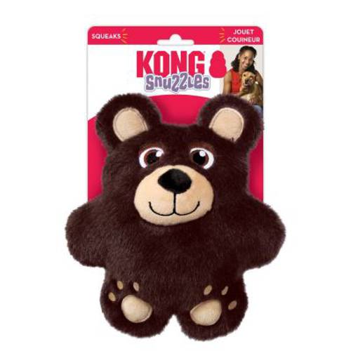 KONG Snuzzles miś Dł. x szer. x wys.: 22 x 22 x 9 cm - Kong