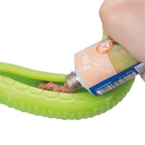 Trixie Snack-Snake, TPR zabawka dla psa Uzupełnienie: Trixie Premio pasztet z wątróbki w tubce, 110 g - Trixie